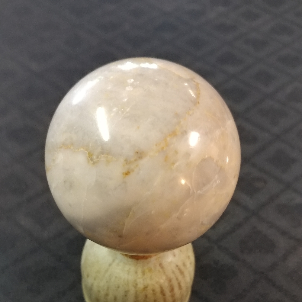 Orange Calcite Sphere
